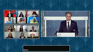 Secretary Blinken's remarks at the 2021 International Women of Courage Awards Ceremony.