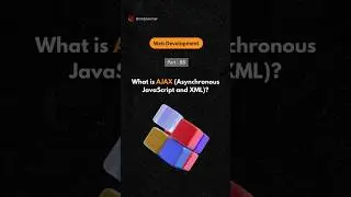 What is AJAX (Asynchronous JavaScript and XML)👩🏻‍💻 | #shorts #coding #javascript #webdevelopment