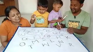 CONNECT THE ALPHABET CHALLENGE 😍