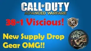 OMG NEW SUPPLY DROP GEAR! :: Advanced Warfare Viscious Medal 38-1 Triple Paladin