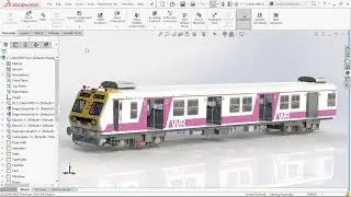 Solidworks Train Modeling Tutorials: Introduction to the Whole Series [English Audio]