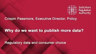 Why do we want to publish more data?