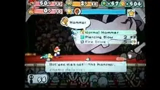 Paper Mario TTYD Pre-Hooktail Pit Run (No Superguard) Floor 100