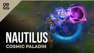 League of Legends Cosmic Paladin Nautilus OP.GG Skin Review