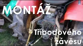 Montáž tříbodového závěsu | Malotraktor Yanmar