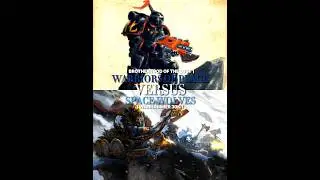 Space Wolves vs Warriors of Peace || Warhammer 40k vs Brotherhood of the Lost #edit #warhammer