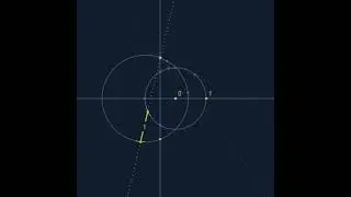 regular heptagon construction, neusis #geometry #animation