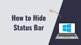 How to Hide Status Bar