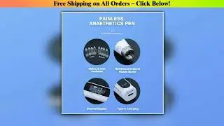 Dental Digital Anesthesia Injector Painless Local Dental Anesthesia Pen Carpule Dental Syringe