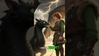 How to Train Your Dragon &ndash; Movie recap | #shorts #howtotrainyourdragon #anime #movierecap #storytime