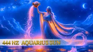444/528HZ | Aquarius Frequency Transmission & Activation