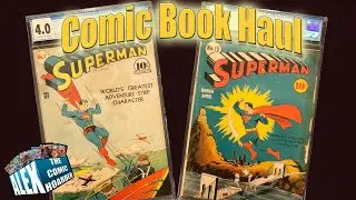 Comic Book Haul || 2 Early Golden Age Superman graded by CGC!!!