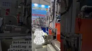 The speed is adjustable.#CNCgrindingmachine #Automaticloading #DoubleSidedKnifeGrinder #CNCmachine