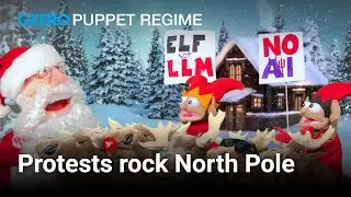 Protests against AI rock the North Pole | PUPPET REGIME