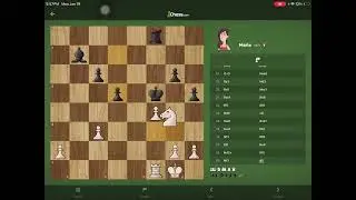 I check mated Maria in challenge mode in chess.com!
