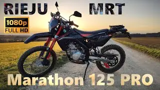 125 pro Marathon RIEJU - Neuve / Premiers essais conduite / off road / top speed