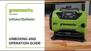 GW 24 V Inflator/Deflator  - Unboxing and Operation Guide