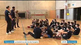 Anglais et basket  US au coll&egrave;ge pr&egrave;s de Rouen