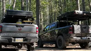 Ep. 1 Rooftop Tent Camping With  Friends. Pemberton Canada BC, Wildland/Tipella Backcountry Tent.