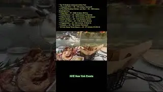 Top 10 Seafood restaurant in New York:  1. Aquarelle NYC &mdash; 4.8★ (737 reviews), Avenue B  2. The Shel