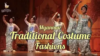 Myanmar Traditional Costume Fashions❤️🇲🇲#foryou #fyp #tranding #beautiful #women #myanmar #fashion