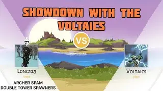 Beat the daily solo battle SHOWDOWN WITH THE VOLTAICS on INSANE || Stick War 3: Saga #stickwar3