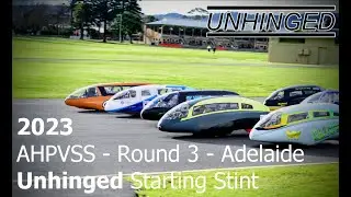 2023 - Onboard Unhinged - AHPVSS Round 3 Adelaide Community Teams - Race Start