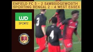 Week 10 || Southend Manor vs Redbridge, Sporting Bengal vs West Essex, Enfield FC vs Sawbridgeworth