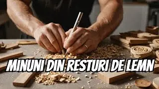 Transformă resturile de lemn &icirc;n obiecte decorative uimitoare!