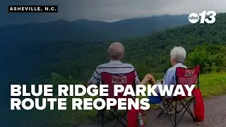 Blue Ridge Parkway route reopens