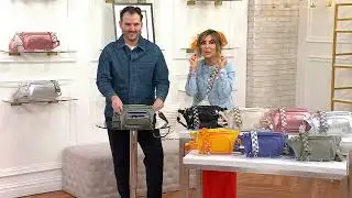 IHKWIP Confidence Anti-Theft Sling Crossbody with Two Straps on QVC