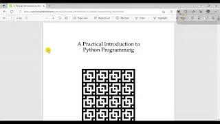 How to download a Python's basics book