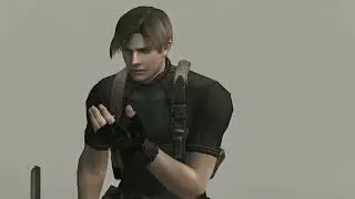 Leon coughs up blood | Resident Evil 4
