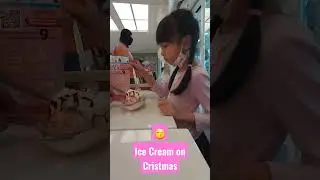 Ice Cream on Cristmas.