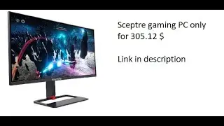 Sceptre gaming monitor | Gaming | Monitor | PC | Amazon | Product Review