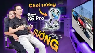 Lần đầu ngồi ghế Gaming C&ocirc;ng Th&aacute;i Học: Gami X5 Pro, chơi sướng, l&agrave;m cũng sướng