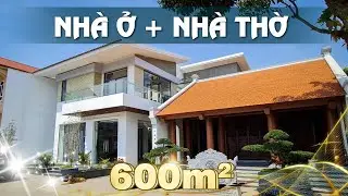 THIẾT KẾ NHÀ Ở KẾT HỢP NHÀ THỜ KHÔNG GIAN MỞ | VC HOME | BIỆT THỰ | NHÀ VƯỜN