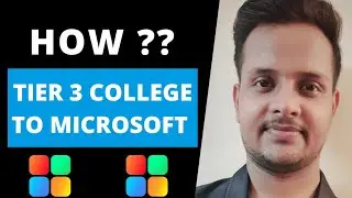 How Mausam Crack Microsoft Placement || Technical support Engineer || Suraj Sinha