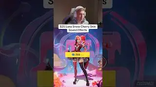 $25 Luna Snow Cherry Delight Skin Sound Effects Showcase #marvelrivals