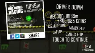Hill Climb Racing: Super Offroad in Nuclear Plant 11889m