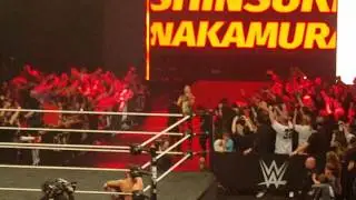 Shinsuke Nakamuras entrance at NXT Takeover: Dallas