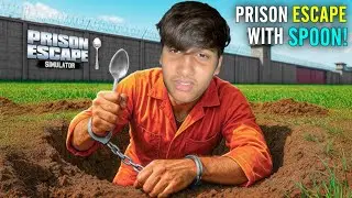 CAN I ESCAPE PRISON WITH A SPOON? Prison Escape Gameplay #1