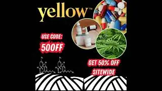Yellow CBD Sitewide Code! #YellowCBD #CBDWellness #NaturalRelief #HempHealing #CBDLife #50percentoff
