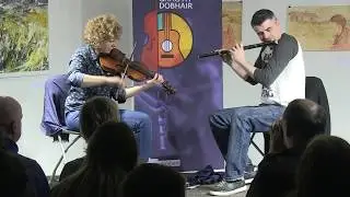 Gusty's frolics, slip jig ; Humours of whiskey, slip jig / Brid Harper, fiddle; Harry Bradley, flute