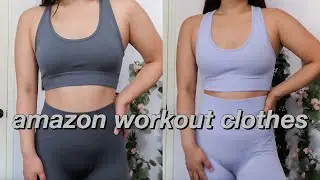 AMAZON WORKOUT SETS| LULULEMON AND SET ACTIVE DUPES