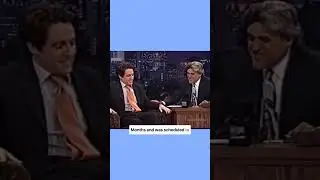 In July 95 Hugh Grant appeared on The Tonight Show 2 wks after being arrested with a sex worker.