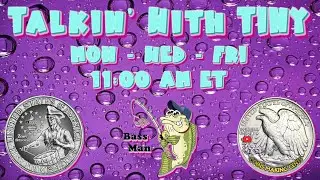 Talkin' With TINY, Mr. Kevin From Coins Making Cents & Bass Man! Monday 12-29-25