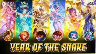 Honor of Kings | ALL LNY 2025 Skins - Year of the Snake | Skin Showcase
