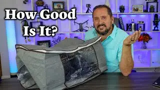Reviewed:  combocube Jumbo Zippered Storage Bag for Closet King Comforter, pillow, quilt, bedding