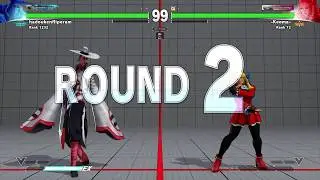 SFV - Keoma (Karin) Vs hadoukenfliperam (FANG) - Ranked Match
